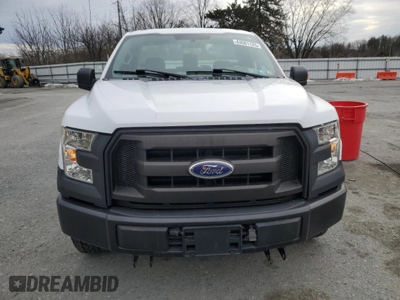 2016 Ford F-150 XL with VIN 1FTMF1EF0GKD59429, listed as a Copart auction lot 43581125 with 40,994 mi miles and Salvage title. Bid and sale history available at DreamBid. Image 5.