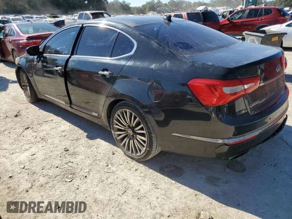 2014 Kia Cadenza Premium with VIN KNALN4D71E5121091, listed as a Copart auction lot 82902324 with 205,042 mi miles and Clean Title. Bid and sale history available at carsss.com. Image 2.