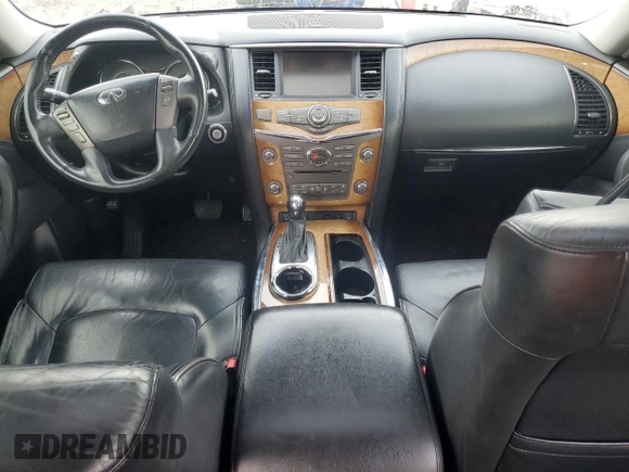 2013 Infiniti QX56 с VIN JN8AZ2NF9D9530007, выставлен на аукционе Copart как лот 56314365 с пробегом Не указан миль и Списание • Salvage title. История ставок и продаж доступна на DreamBid. Изображение 8.