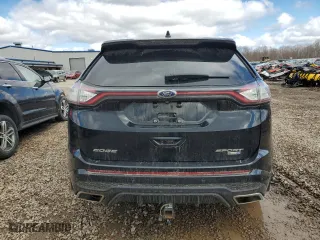 2017 Ford Edge Sport with VIN 2FMPK4AP9HBB33681, listed as a Copart auction lot 51232825 with 0 mi miles and Salvage Title. Bid and sale history available at carsss.com. Image 6.