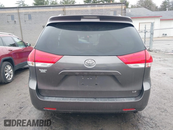 2012 Toyota Sienna LE AAS with VIN 5TDKK3DC8CS179642, listed as a IAAI auction lot 41944348 with Not Provided miles and . Bid and sale history available at DreamBid. Image 15.