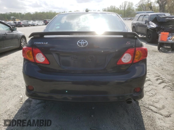 2010 Toyota Corolla with VIN 2T1BU4EE0AC529240, listed as a Copart auction lot 51859225 with 147,037 mi miles and Salvage Title. Bid and sale history available at carsss.com. Image 6.
