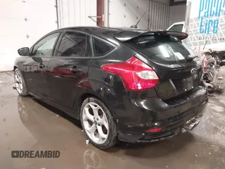 2014 Ford Focus ST with VIN 1FADP3L91EL375674, listed as a IAAI auction lot 41572329 with 100,253 mi miles and . Bid and sale history available at carsss.com. Image 3.