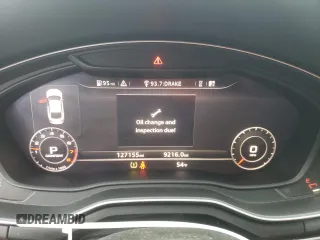 2018 Audi A5 Sportback Premium Plus with VIN WAUBNCF5XJA009747, listed as a Copart auction lot 49796635 with 127,155 mi miles and Salvage Title. Bid and sale history available at carsss.com. Image 9.
