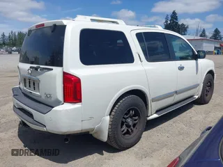 2005 Infiniti QX56 z VIN 5N3AA08C25N800604, wystawiony jako IAAI lot #42495962 z przebiegiem 266 669 mil mil oraz . Historia ofert i sprzedaży dostępna na DreamBid. Obrazek 4.