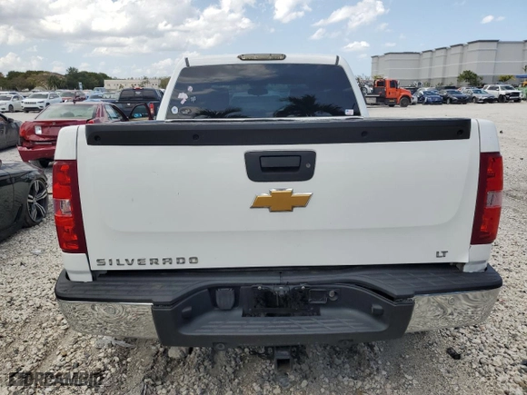 2012 Chevrolet Silverado 1500 LT with VIN 3GCPKSE74CG275882, listed as a Copart auction lot 52937825 with 168,389 mi miles and Salvage Title. Bid and sale history available at carsss.com. Image 6.