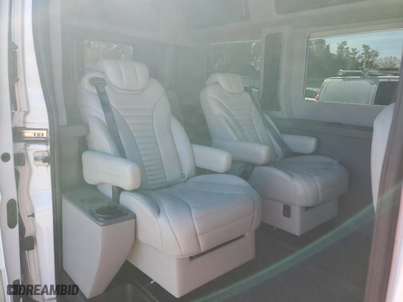 2017 Ford Transit Van with VIN 1FTYR2CG6HKA69191, listed as a Copart auction lot 89069345 with 30,038 mi miles and Salvage Title. Bid and sale history available at carsss.com. Image 10.