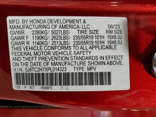 2023 Acura RDX w/Advance Package with VIN 5J8TC2H7XPL014323, listed as a Copart auction lot 41848405 with 12,326 mi miles and Salvage Title. Bid and sale history available at carsss.com. Image 14.