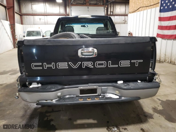 2000 Chevrolet Silverado 1500 with VIN 1GCEK14W8YZ249285, listed as a Copart auction lot 43578745 with 0 mi miles and Salvage Title. Bid and sale history available at carsss.com. Image 6.