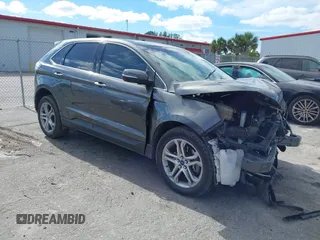 2016 Ford Edge Titanium with VIN 2FMPK3K87GBB22551, listed as a IAAI auction lot 41046840 with 98,349 mi miles. Bid and sale history available at carsss.com. Image 1.