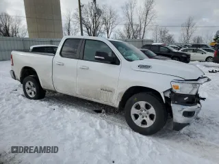 2021 Ram 1500 Big Horn with VIN 1C6SRFBT5MN786712, listed as a Copart auction lot 42678225 with 0 mi miles and Clean Title. Bid and sale history available at carsss.com. Image 4.