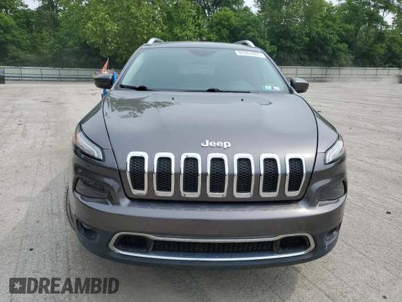 2018 Jeep Cherokee Limited with VIN 1C4PJMDB4JD608869, listed as a Copart auction lot 60962805 with 75,600 mi miles and Salvage title. Bid and sale history available at DreamBid. Image 5.