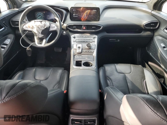 2021 Hyundai Santa Fe Calligraphy with VIN 5NMS5DAL1MH316247, listed as a Copart auction lot 63686564 with 54,291 mi miles and Clean title. Bid and sale history available at DreamBid. Image 8.