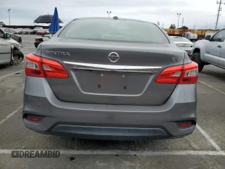 2019 Nissan Sentra S with VIN 3N1AB7AP7KY233842, listed as a Copart auction lot 50084135 with 77,600 mi miles and Salvage Title. Bid and sale history available at carsss.com. Image 6.