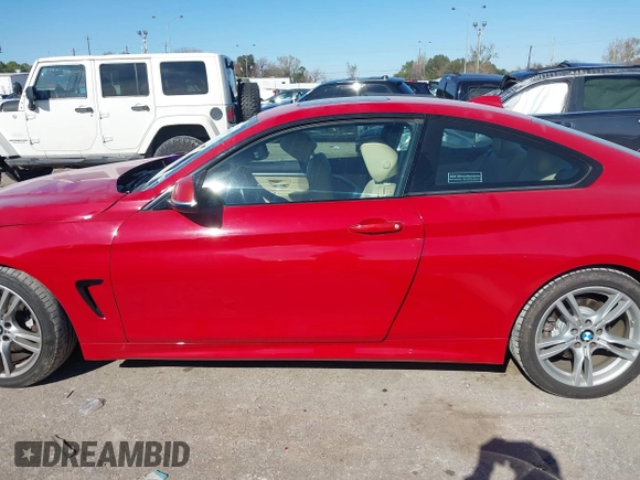 2015 BMW 4 Series 428i with VIN WBA3N3C57FK233391, listed as a IAAI auction lot 41260038 with 86,487 mi miles and . Bid and sale history available at DreamBid. Image 15.