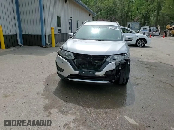 2017 Nissan Rogue SL with VIN JN8AT2MT4HW384468, listed as a Copart auction lot 51923805 with 166,366 mi miles and Salvage Title. Bid and sale history available at DreamBid. Image 14.