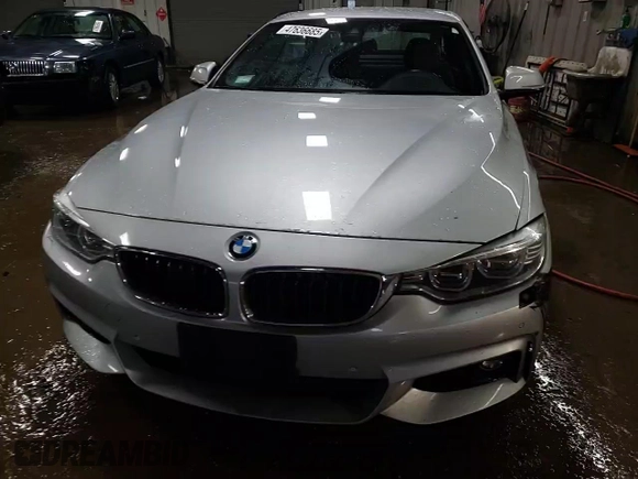 2014 BMW 4 Series 435i with VIN WBA3T3C59EP737190, listed as a Copart auction lot 47636685 with 96,729 mi miles and Salvage title. Bid and sale history available at DreamBid. Image 13.