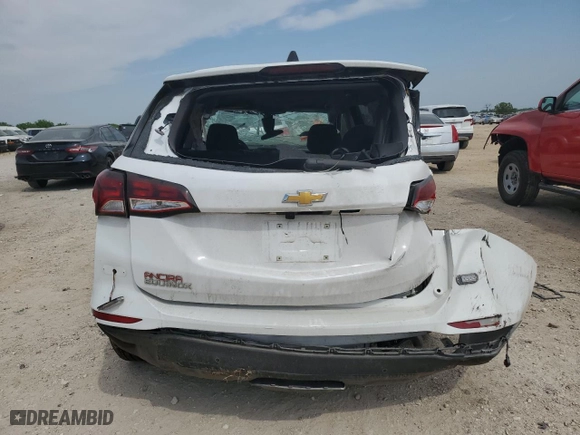 2024 Chevrolet Equinox LS with VIN 3GNAXHEG7RL309430, listed as a Copart auction lot 51530905 with 12,078 mi miles and Salvage Title. Bid and sale history available at carsss.com. Image 6.