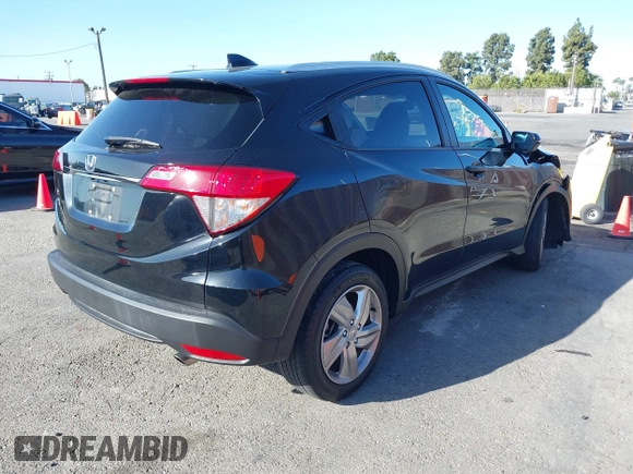 2019 Honda HR-V EX with VIN 3CZRU5H52KM717938, listed as a IAAI auction lot 41949429 with 46,829 mi miles. Bid and sale history available at carsss.com. Image 4.