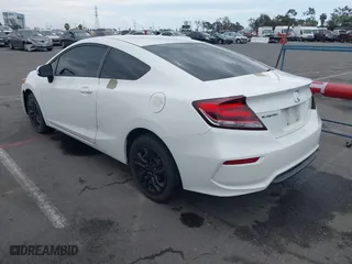 2015 Honda Civic Coupe LX with VIN 2HGFG3B55FH517865, listed as a IAAI auction lot 42056572 with 147,074 mi miles. Bid and sale history available at carsss.com. Image 3.