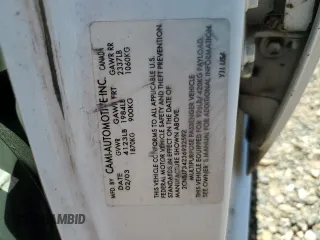 2003 Chevrolet Tracker ZR2 z VIN 2CNBJ734236932592, wystawiony jako Copart lot #58171145 z przebiegiem Nie podano mil oraz Szkoda całkowita • Salvage title. Historia ofert i sprzedaży dostępna na DreamBid. Obrazek 13.