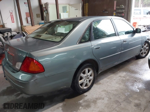 2001 Toyota Avalon XL with VIN 4T1BF28B61U121131, listed as a IAAI auction lot 41754904 with 266,554 mi miles and . Bid and sale history available at carsss.com. Image 4.