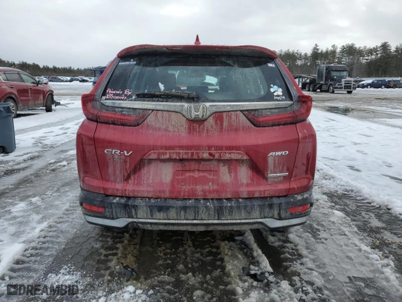 2021 Honda CR-V Special Edition with VIN 5J6RW2H7XML023822, listed as a Copart auction lot 46474835 with 46,109 mi miles and Salvage Title. Bid and sale history available at carsss.com. Image 6.
