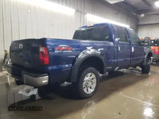 2008 Ford F-250 XL with VIN 1FTSW21R48EB32306, listed as a Copart auction lot 82715844 with 263,713 mi miles and Salvage title. Bid and sale history available at DreamBid. Image 3.