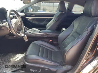 2015 Lexus RC 350 F Sport with VIN JTHHE5BC6F5001494, listed as a Copart auction lot 58900184 with 123,583 mi miles and Clean Title. Bid and sale history available at DreamBid. Image 7.