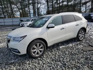 2016 Acura MDX w/Advance with VIN 5FRYD4H97GB043228, listed as a Copart auction lot 87448574 with 71,018 mi miles and Salvage Title. Bid and sale history available at carsss.com. Image 1.