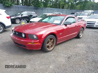 2005 Ford Mustang GT Deluxe with VIN 1ZVFT82H355124175, listed as a IAAI auction lot 42737902 with 160,683 mi miles and . Bid and sale history available at DreamBid. Image 2.