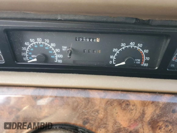 1994 Buick Regal with VIN 2G4WB55L1R1464688, listed as a Copart auction lot 48511405 with 123,944 mi miles and Salvage Title. Bid and sale history available at DreamBid. Image 9.