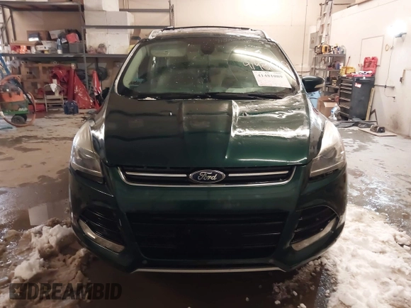 2014 Ford Escape Titanium with VIN 1FMCU9J93EUB95638, listed as a IAAI auction lot 41481089 with 182,258 mi miles. Bid and sale history available at carsss.com. Image 13.