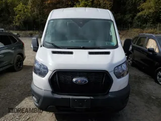 2023 Ford Transit Cargo with VIN 1FTBR2CG6PKA87002, listed as a Copart auction lot 75418304 with 24,240 mi miles and Salvage Title. Bid and sale history available at DreamBid. Image 5.