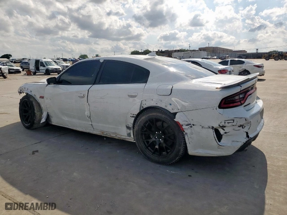 2023 Dodge Charger Scat Pack Widebody with VIN 2C3CDXGJ3PH612373, listed as a Copart auction lot 54364625 with 22,683 mi miles and Salvage Title. Bid and sale history available at carsss.com. Image 2.