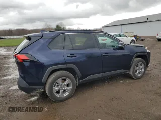 2024 Toyota RAV4 XLE with VIN 2T3P1RFV2RW476939, listed as a Copart auction lot 51806595 with 5,262 mi miles and Salvage Title. Bid and sale history available at DreamBid. Image 3.