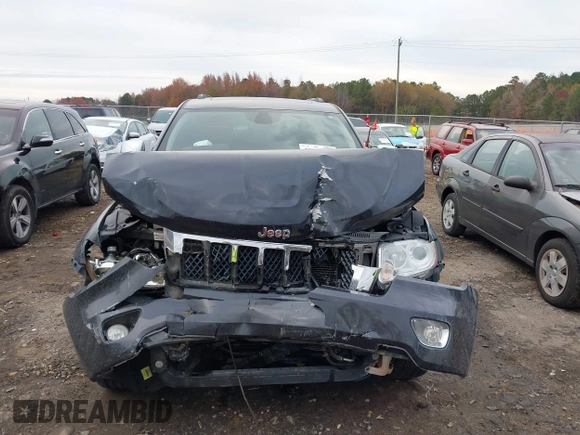 2012 Jeep Grand Cherokee Overland with VIN 1C4RJECT7CC334116, listed as a IAAI auction lot 40968071 with 98,794 mi miles. Bid and sale history available at carsss.com. Image 12.