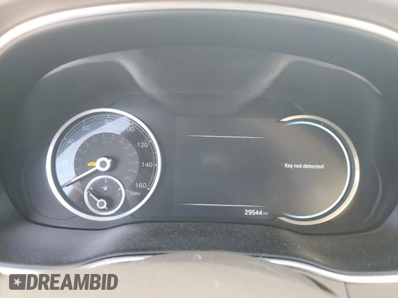 2022 Genesis GV80 Advanced Plus with VIN KMUHCESC3NU075805, listed as a Copart auction lot 64077985 with 29,544 mi miles and Salvage title. Bid and sale history available at DreamBid. Image 9.