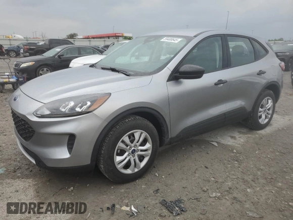 2021 Ford Escape S with VIN 1FMCU9F66MUA39686, listed as a Copart auction lot 59488645 with 51,589 mi miles and Salvage title. Bid and sale history available at DreamBid. Image 1.