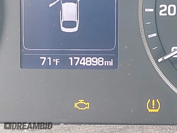 2016 Hyundai Sonata Sport with VIN 5NPE34AF9GH299993, listed as a IAAI auction lot 42212488 with 174,898 mi miles and . Bid and sale history available at carsss.com. Image 15.