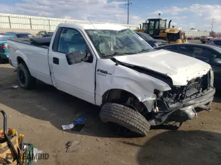 2011 Ford F-150 XL with VIN 1FTNF1ETXBKD74099, listed as a Copart auction lot 68578164 with 112,349 mi miles and Salvage Title. Bid and sale history available at carsss.com. Image 4.