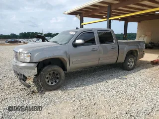 2013 GMC Sierra 1500 SLT with VIN 3GTP2WE73DG171361, listed as a Copart auction lot 54653995 with 187,218 mi miles and Salvage title. Bid and sale history available at DreamBid. Image 1.