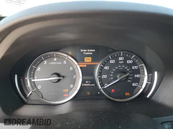2019 Acura MDX with VIN 5J8YD3H36KL008310, listed as a Copart auction lot 49674813 with 78,655 mi miles. Bid and sale history available at carsss.com. Image 9.