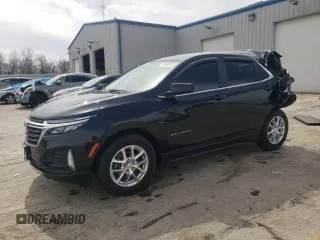 2022 Chevrolet Equinox LT z VIN 3GNAXKEV5NL128137, wystawiony jako Copart lot #49407875 z przebiegiem 42 991 mil mil oraz Nie do naprawy • Non repairable. Historia ofert i sprzedaży dostępna na DreamBid. Obrazek 1.