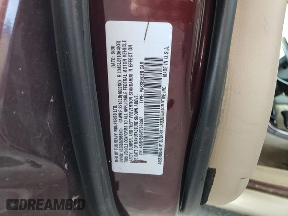 2000 Subaru Legacy Outback with VIN 4S3BH6654Y7673397, listed as a Copart auction lot 57311615 with 149,424 mi miles and Salvage title. Bid and sale history available at DreamBid. Image 13.