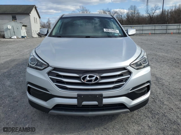 2018 Hyundai Santa Fe Sport 2.4L with VIN 5XYZTDLB0JG556470, listed as a Copart auction lot 50813495 with 83,425 mi miles and Salvage Title. Bid and sale history available at carsss.com. Image 5.