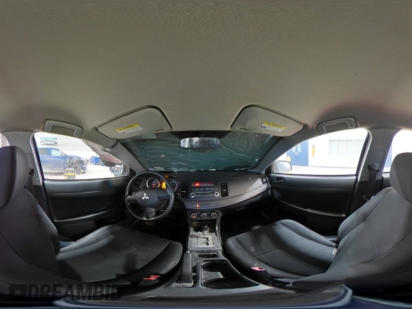 2010 Mitsubishi Lancer DE with VIN JA32U1FU5AU017835, listed as a Copart auction lot 87632195 with 122,600 mi miles and Salvage Title. Bid and sale history available at carsss.com. Image 12.