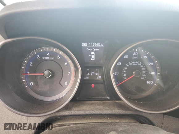 2014 Hyundai Elantra with VIN KMHD35LH2EU205340, listed as a Copart auction lot 56712775 with 143,960 mi miles and Salvage title. Bid and sale history available at DreamBid. Image 9.
