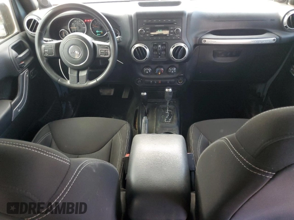 2014 Jeep Wrangler Unlimited Sahara with VIN 1C4BJWEG1EL266325, listed as a Copart auction lot 48503905 with 107,675 mi miles and Salvage Title. Bid and sale history available at carsss.com. Image 8.