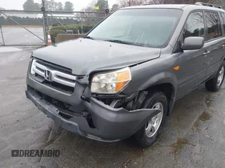 2007 Honda Pilot EX-L with VIN 5FNYF18677B033086, listed as a IAAI auction lot 41579680 with 280,246 mi miles and . Bid and sale history available at DreamBid. Image 6.